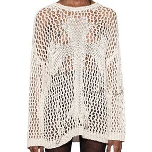 Racer Worldwide Cross Knit Sweater